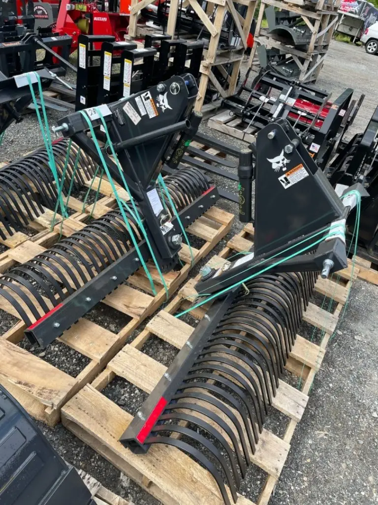 Bobcat 72" Tine Rake for 3 Point Hitch