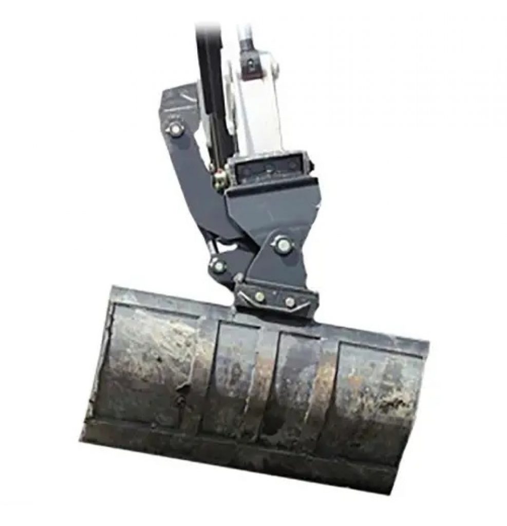 Bobcat Hydra-Tilt Attachment with Grading Bucket (RENTAL)