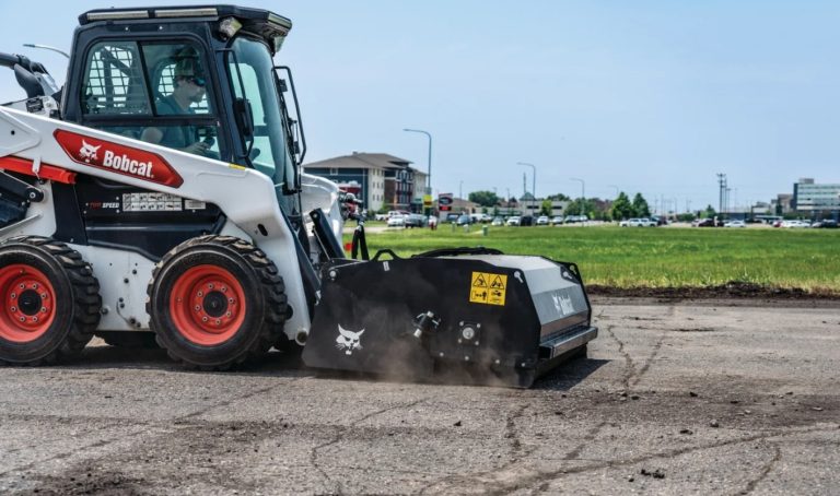 Bobcat Sweeper Bucket Attachment (RENTAL)