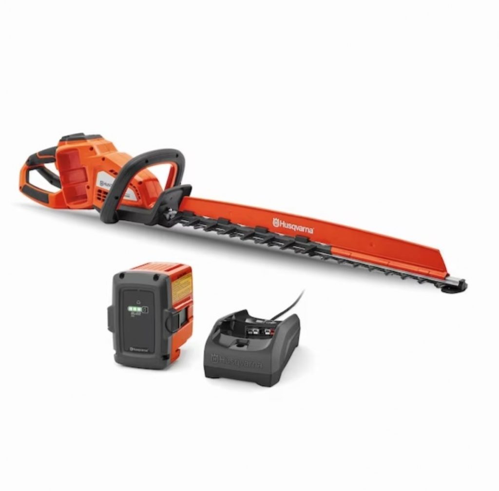 Husqvarna Hedge Master 320iHD60 40-volt 24-in Battery Hedge Trimmer 4 Ah (Battery and Charger Included)