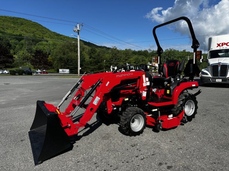 2026 Mahindra 1120 HST with Loader & 54" Mid Mower # 4404